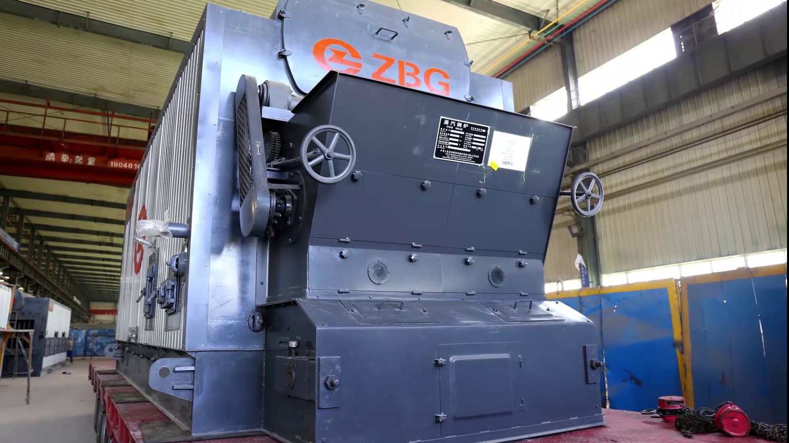 eBET易博6吨生物质锅炉出口非洲乌干达