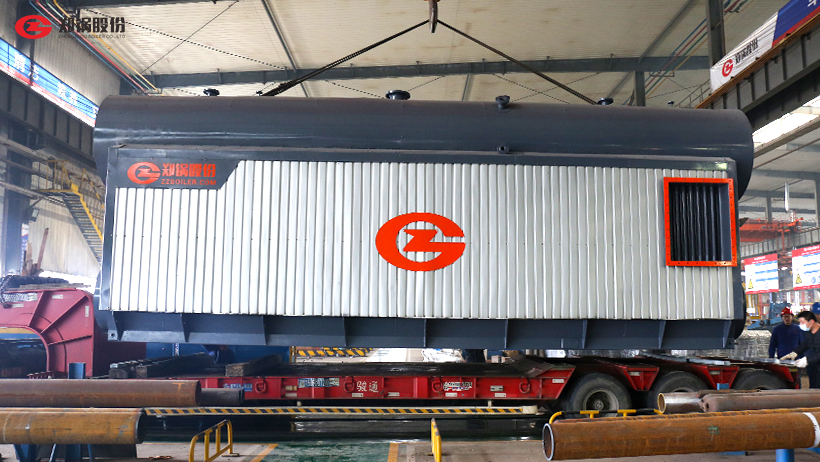 eBET易博20吨燃气低氮锅炉发往江西