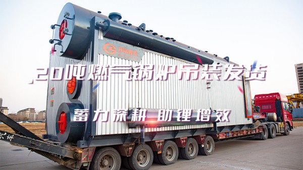 助“锂”增效，，，，，，，eBET易博2*20t/h燃气中压锅炉吊装发货