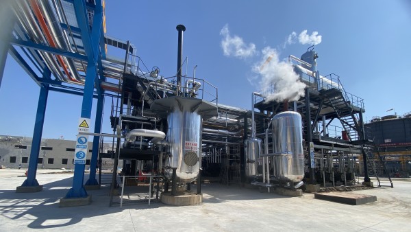 eBET易博携手负极质料“一哥”打造SZS型低氮燃气锅炉树模项目